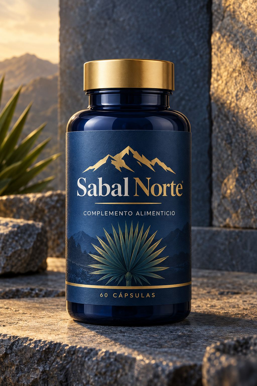 Frasco Sabal Norte, fórmula botánica de 60 cápsulas